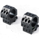 EAW German Tactical Mount Pair Of Fixed Rings, Tube Diameter 34mm, Height 15mm, Screw, Black, 61001