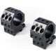 EAW German Tactical Mount Pair Of Fixed Rings, Tube Diameter 30mm, Height 15mm, Screw, Black, Small, 61000
