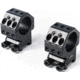 EAW German Tactical Mount Pair Of Fixed Rings, Tube Diameter 34mm, Height 20mm, Screw, Black, 61003