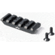 EAW German Tactical Mount Picatinny Attachment, Hole Distance 20mm, Top Mount, Height 10mm, Length 55mm, Black, 60015