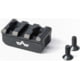 EAW German Tactical Mount Picatinny Attachment, Hole Distance 20mm, Top Mount, Height 15mm, Length 35mm, Black, Small, 60014