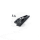 EAW German Tactical Mount Picatinny Attachment, Hole Distance 20mm, Top Mount, Lenght 105mm, Height 33mm, Extension 93mm, Black, 60017