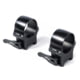 EAW Quick Release Roll Off Scope Mount, Diameter 34mm, 15mm Height, Lever, Black, Small, 471023415021