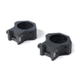 EAW Tactical Shape Blue Line Roll Off Scope Mount, Diameter 34mm, Height 15mm, Screw, Black, Small, 472003415021