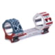 EAW Ultralight 3D Printed Scope Mount w/Screw, Diameter 30mm, Height 18mm, Screw, Red/White/Blue, Small, 48920301802101