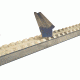 Evolution Gun Works Picatinny Rail Scope Mount Extrusion w/ Slots 2090, 16 inch, silver