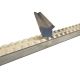 Evolution Gun Works Picatinny Scope Mount, Long Extrusion w/Slots .650in, 16in, Unanodized, 46700