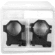 EGW 30mm Tactical Aluminum Scope Mount Rings, Black, 0.990in High