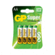 GP AA Super alkaline battery, 2pk carded
