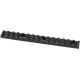 Ergo Grip 15-slot 6in X .400 Ergo Aluminum U.M.P, 2 Mounting Holes &amp; 1 Slot, 4753