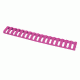 ERGO Grips 18-Slot Ladder Lowpro Rail Cover, Single, Pink, 4373-Pink