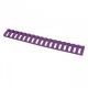 Ergo 18-Slot Ladder Low-Pro Rail Cover, Single, Purple, 4373-PUR