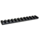 ERGO Grips Picatinny Optic Standard Rail Mount M1913, Ergo Mossberg 500/590, 11-Slot, Black, 4770