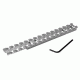 Evolution Gun Works Ruger 10/22 Picatinny Rail Mount, 0 MOA, Silver, 46110