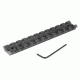 Evolution Gun Works Picatinny Rail Scope Mount, Ruger 10/22 Takedown, 0 MOA, 4.645in, Aluminum, 46101