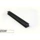 Evolution Gun Works HD Picatinny Rail Blank, Brownells, 4140 Carbon Steel - 7.75ft Long, NOT Milled on Bottom, 89010