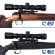 Evolution Gun Works HD Picatinny Scope Mount, CZ 452/CZ 453/CZ 455/CZ 511, Standard Action, 0 MOA, Matte Black Hardcoat, 80910