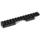 Evolution Gun Works HD Picatinny Scope Mount, CZ 452/CZ 453/CZ 455/CZ 511, Standard Action, 20 MOA, Matte Black Hardcoat, 80912