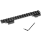 Evolution Gun Works HD Picatinny Scope Mount, CZ 550/Mossberg Model 590, Magnum Action, 20 MOA, Matte Black Hardcoat, 80922