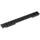 Evolution Gun Works HD Weatherby Mark V TRR 6 Lug Bolt Picatinny Scope Mount 0 MOA, 6.670 in, Aluminum, Matte Black, 80710