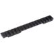 Evolution Gun Works HD Picatinny Scope Mount, Weatherby Mark V TRR 6 Lug Bolt, 0 MOA, 6.670in, Aluminum, Matte Black, 80710