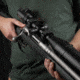 Evolution Gun Works Keystone Series Scope Ring Set, 1in Tube, 1.275in High, Black, 62002