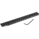 Evolution Gun Works Picatinny Rail Scope Mount, Tikka Model 595, Ambidextrous, 20 MOA, Black, 44022