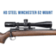 Evolution Gun Works Picatinny Scope Mount, Win 52 Target fits Kimber 82C, 82G, Anschutz 64, 0 MOA, 42700