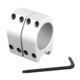 Evolution Gun Works Practical Aluminum Rings, 30mm diam, .840in High, Silver, 61001
