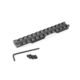 Evolution Gun Works Picatinny Rail Scope Mount, Savage Rascal, Undrilled, Aluminum, Black Finish, 41960-U