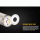 Fenix Rechargeable Li-ion 18650 3.6 Volt Battery w/Built in USB port, 2600mAh, Orange/Black ARB-L18-2600U
