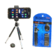 Field Optics Research Mini Tripod w/Ball Head and Phone Mount, AL telescoping legs, 4.5in to 6.5in, 1/4-20 thread., FMTA