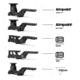 GBRS Group Hydra V2 Mount Kit, Eotech XPS, FDE, GEAR-HYDRA2-XPS-FDE