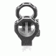 Geissele AR-15/M4 Super Precision Scope Mount, 30 mm Tube, 0 MOA, Hyper Extended, Type 3 Anodized, Black, 05-374B