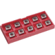 Grizzly Industrial Carbide Inserts CCMT for Cast-Iron, pk. of 10 T20671