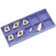 Grizzly Industrial M30 TiN Insert Set (7) for T10295 - Stainless Steel T23910