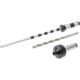 Grizzly Industrial MT2 Pen Mandrel Kit with 5 pc Bush, 7mm Brad Point Drill Bit and Saver, T28074