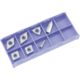 Grizzly Industrial YG6X TiN Insert Set 7 for T10295 - Aluminum, T23911