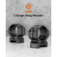 GUNNR Gulltoppr 30mm Riflescope Rings
