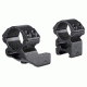 Hawke Sport Optics Sports Weaver High 1in Extension Scope Rings - 2-Pieces, Black, 22124