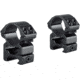 Hawke Sport Optics Match Series Weaver Scope Rings - 2 Pieces, 1in, High, Black, 22114