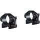 Hawke Sport Optics Precision Steel 1in Rings Weaver w/ Lever - 2-Pieces, Low, Black, 23010
