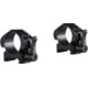 Hawke Sport Optics Precision Steel 1in Rings Weaver w/ Lever - 2-Pieces, Low, Black, 23010