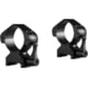 Hawke Sport Optics Precision Steel 30mm Rings Weaver 30mm w/ Lever - 2-Pieces, High, Black, 23017