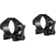 Hawke Sport Optics Precision Steel 30mm Rings Weaver 30mm w/ Lever - 2-Pieces, Low, Black, 23015