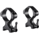 Hawke Sport Optics Precision Steel 34mm Rings Weaver w/ Lever - 2-Pieces, High, Black, 23032