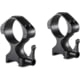 Hawke Sport Optics Precision Steel 34mm Rings Weaver w/ Lever - 2-Pieces, High, Black, 23032
