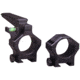 Hawkins Precision 35mm Heavy Tactical Scope Rings, 1.15in, Black, 913-0003