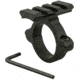 Hi-Lux Optics 30mm Lock Ring with Rail, Matte Black, 30LRWR
