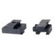 Hi-Lux Optics Malcolm Rimfire Rifle Mounting Base, 3/4in Tube Externally Adjustable Scopes, Posa&amp;Crescent Cut, Matte Black, Small, MRDTMT